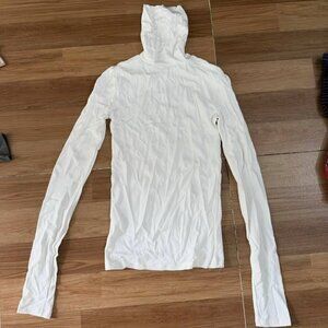 White Long Sleeve Top